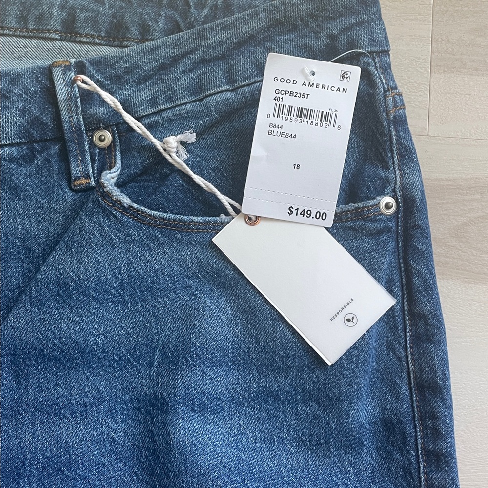 NWT-Good American Good Classic Jeans- Size 18 - Picture 5 of 8